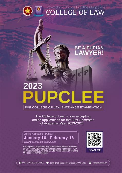 pupclee|The PUP College of Law is now .